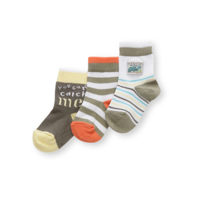 3 Pack Snail Socks 