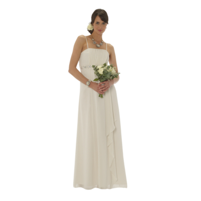 Toddler  Wedding Attire on Asda Direct   Jewel Embellished Chiffon Wedding Dress Customer Reviews