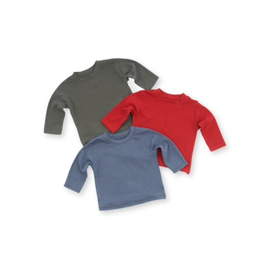 3 Pack Long Sleeve Tops