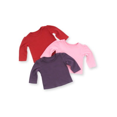3 Pack Long Sleeved Tops