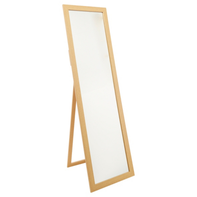 ASDA Cheval Mirror Oak Effect Mirrors at ASDA