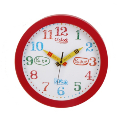 Home Tell The Time Wall Clock Home Accessories at ASDA