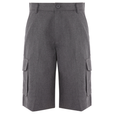 George School Uniforms on George School Cargo Shorts   Grey   Grey