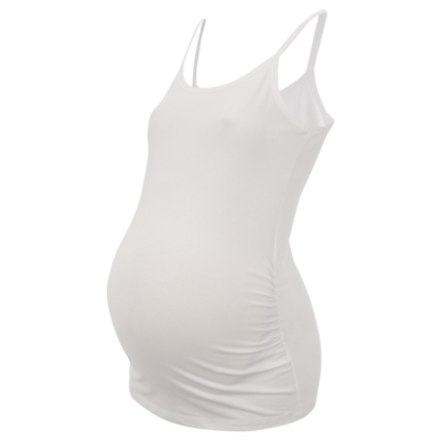 2 Pack Strappy Cotton Maternity Vest Top