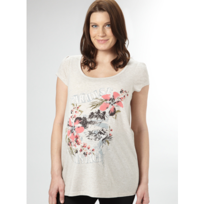 Vintage Paradise Maternity T-Shirt
