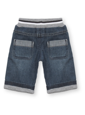 Contrast Rib Waist Jeans alternative view