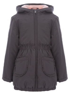 Grey Padded Coat