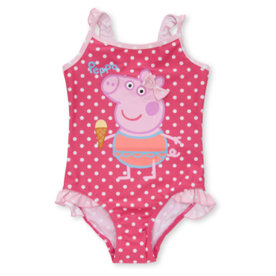 George Peppa Pig Swimsuit - Cerise, Cerise