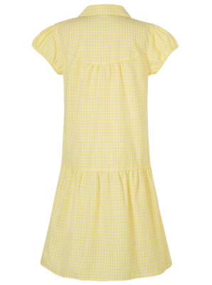 Yellow Gingham School Dress alternative view