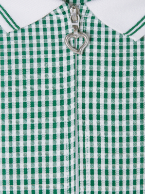 Gingham Pleated School Dress alternative view