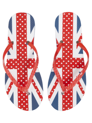 Union Jack Flip Flops alternative view