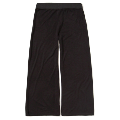 George Jersey Palazzo Pants - Black, Black