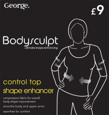 Bodysculpt Control Top - Black alternative view