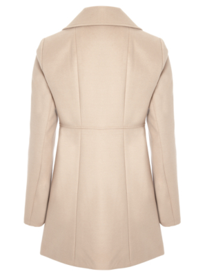 Formal Scallop Coat - Cream alternative view