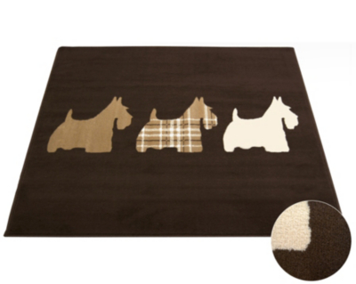 Homemaker Scotty Dog Rug 80 x 150cm Rugs & Door Mats at ASDA