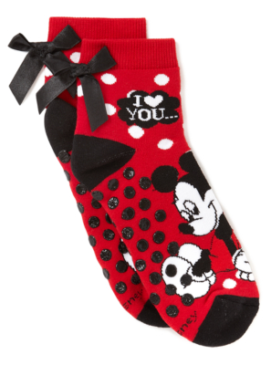 Minnie Mouse Slipper Socks alternative view