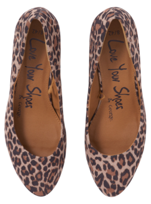 Animal Print Court Shoes alternative view