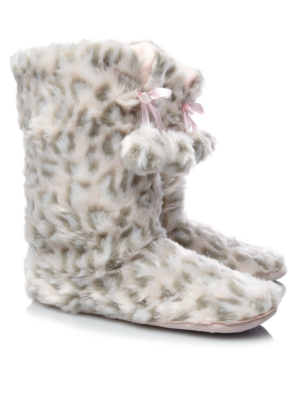 asda slipper boots womens