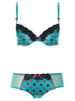Spot Padded Plunge Bra alternative view