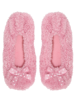 Fluffy Ballerina Slippers alternative view