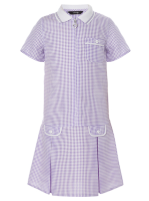 purple gingham dress asda