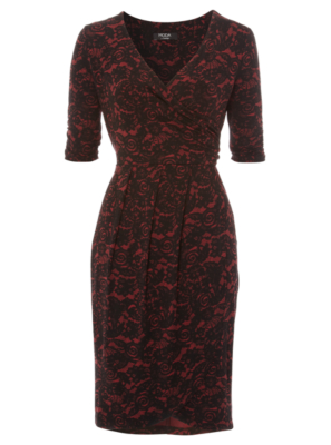 asda black lace dress