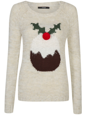 3D Christmas Pudding Jumper | Women | George at ASDA