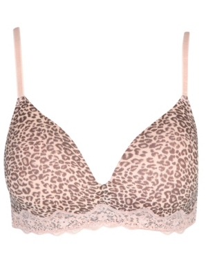 Leopard Print Non-wired Bra | Women | George at ASDA