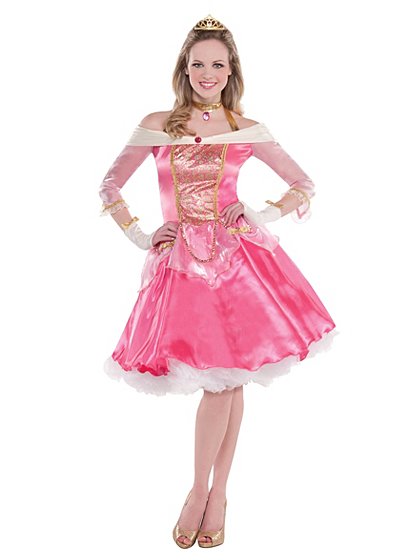 Adult Sleeping Beauty Fancy Dress 10