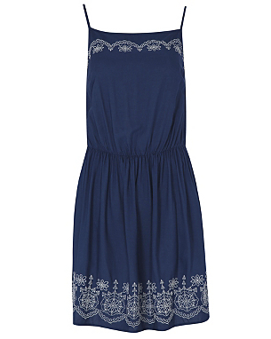 Embroidered Hem Dress | Women | George at ASDA