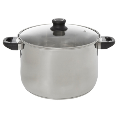 Home Stainless Steel 26cm Stockpot Pots & Pans at ASDA