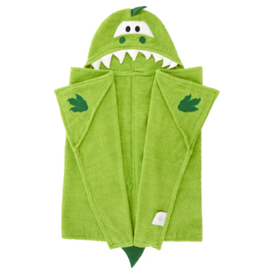 Baby Dinosaur Hooded Towel Hooded Towels at ASDA