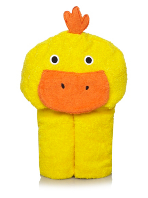Baby Duck Hooded Towel Hooded Towels at ASDA