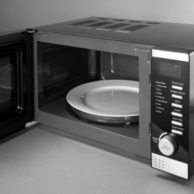 Home 700W 17L Digital Microwave Stainless Steel Home