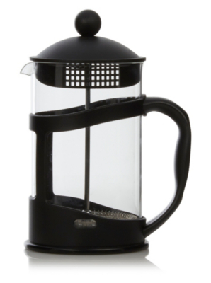 Home 850ml Black Cafetiere Home & Garden at ASDA