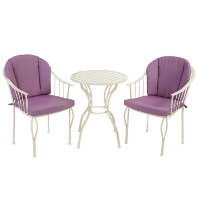 Heritage 3 Piece Classic Bistro Set Garden Furniture at ASDA