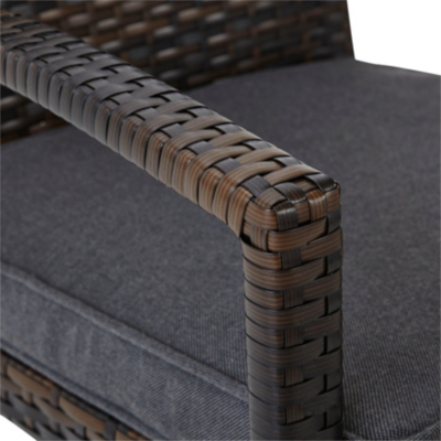 Jakarta 2 Patio Arm Chairs Garden Furniture at ASDA