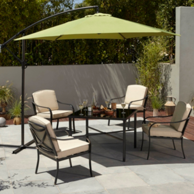 Lean Over 3.0m Parasol Garden Furniture at ASDA