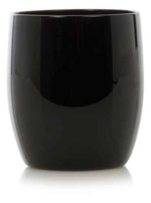 Excellence by Home Black Water Glasses Set of 2 Glassware at ASDA