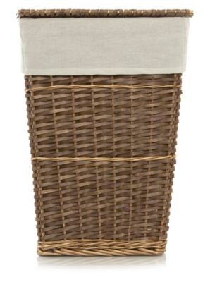 Home Woven Laundry Hamper Laundry at ASDA