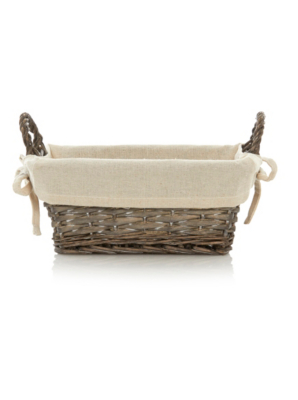 Home Small Woven Basket Storage at ASDA