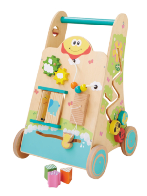 Home Wooden Activity Walker Kids at ASDA