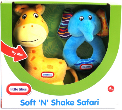 Little Tikes Jungle Animals Sound and Rattle Set Kids at ASDA
