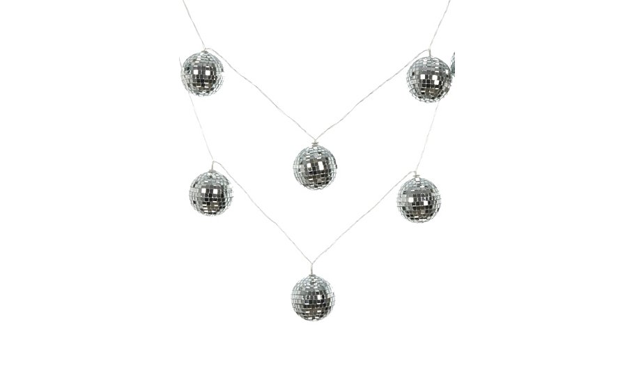 George Home Disco Ball String Lights Lighting ASDA direct