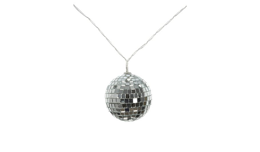 George Home Disco Ball String Lights Lighting George at ASDA
