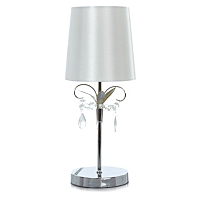 George Home Silver Jewel Table Lamp Lighting George at ASDA