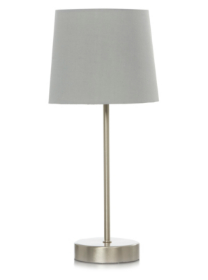 Home Touch Lamp Grey Lighting at ASDA
