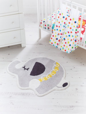 Home Elephant Circus Rug Furnishings at ASDA