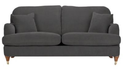 Home Natalie Large Sofa in Soft Linear Home & Garden