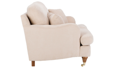 Home Natalie Large Sofa in Soft Linear Home & Garden